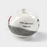 Сахарница &laquo;Винни Пух&raquo;, 490 мл, фарфор