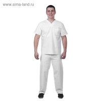 Костюм универсальный, р. 52-54, рост 170-176 см, цвет белый