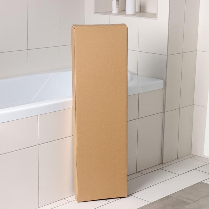 Стеллаж над стиральной машинкой, 65&times;25&times;152 см, цвет чёрный