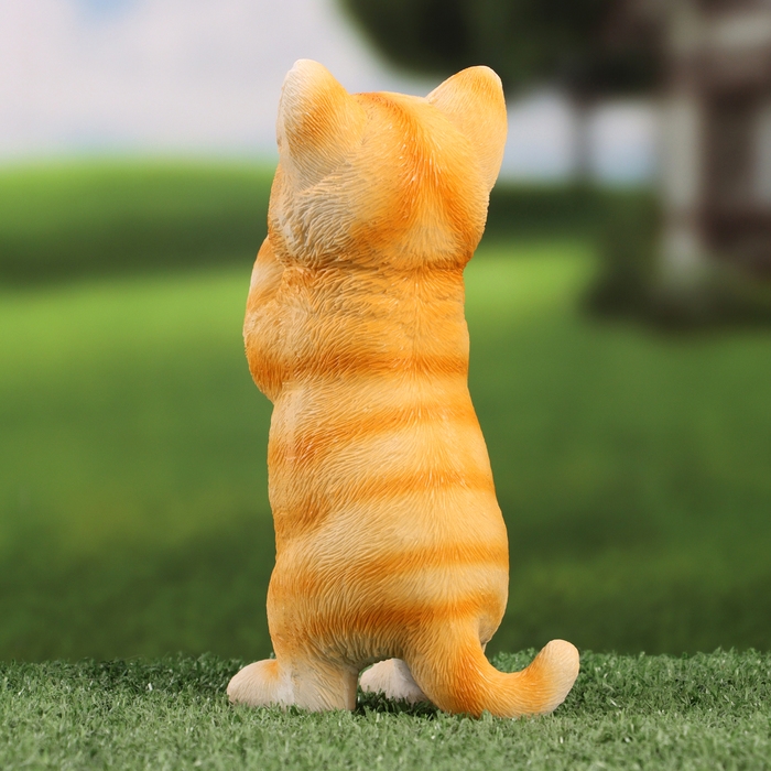 Садовая фигура Садовая фигура "Попрошайка котик" 8х9х20см МИКС