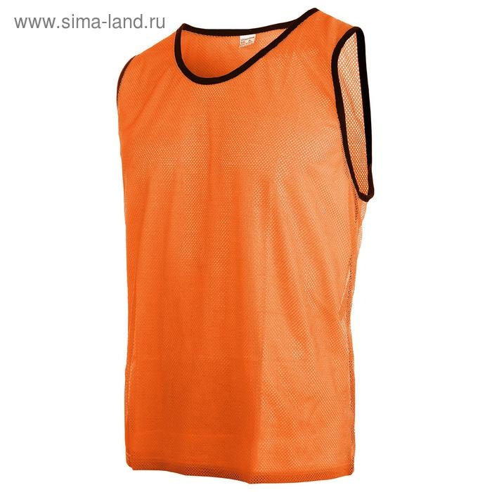 Манишка футбольная, р. L, цвет оранжевый