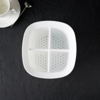 Подставка для столовых приборов «Пирула», цвет белый Подставка для столовых приборов «Пирула», цвет белый