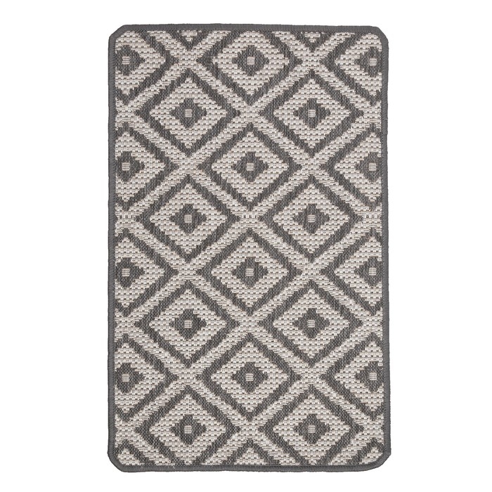 Ковер &laquo;Эко&raquo;, прямоугольный, 50х80 см, полипропилен 100%, джут