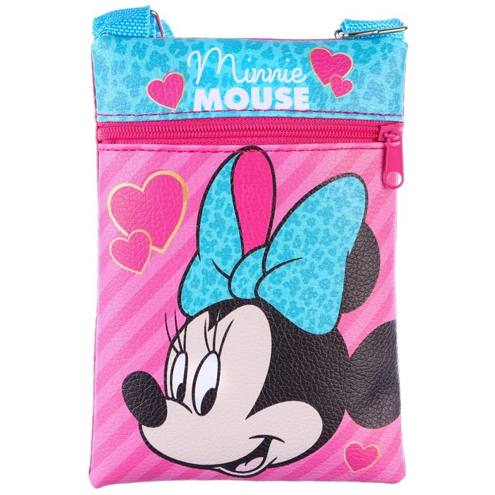 Сумка поясная детская, 11х16 см, Минни Маус Сумка поясная детская, 11х16 см, Минни Маус