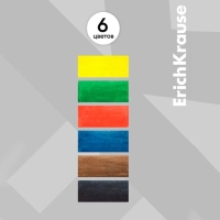 Акварель 6 цветов, ErichKrause, без кисти, картон, европодвес (облегченная упаковка) Акварель 6 цветов, ErichKrause, без кисти, картон, европодвес (облегченная упаковка)