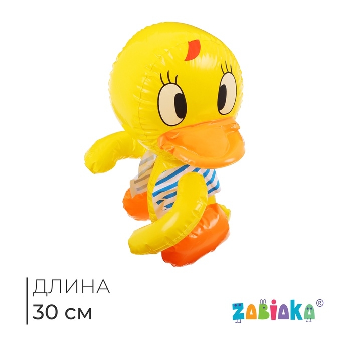 Игрушка надувная &laquo;Утёнок&raquo;, со звуком, 30 см