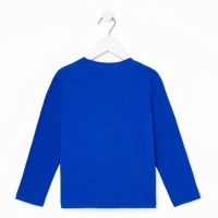 Футболка с длинным рукавом "Тачки", Disney, рост 122-128, синий