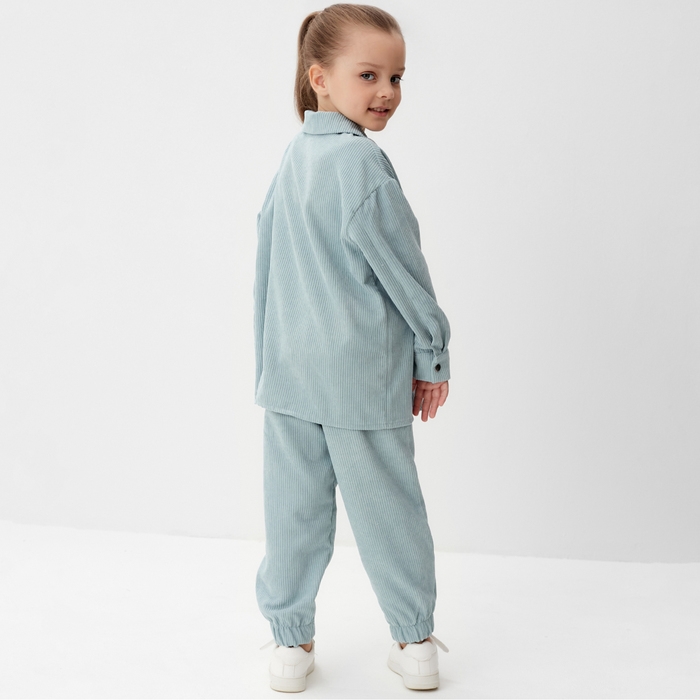 Костюм детский KAFTAN Костюм детский KAFTAN "Velvet", р. 38 (146-152), голубой