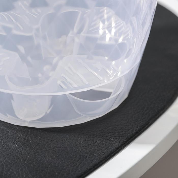 Горшок для цветов с прикорневым поливом «Румба», 1,5 л, цвет прозрачный Горшок для цветов с прикорневым поливом «Румба», 1,5 л, цвет прозрачный