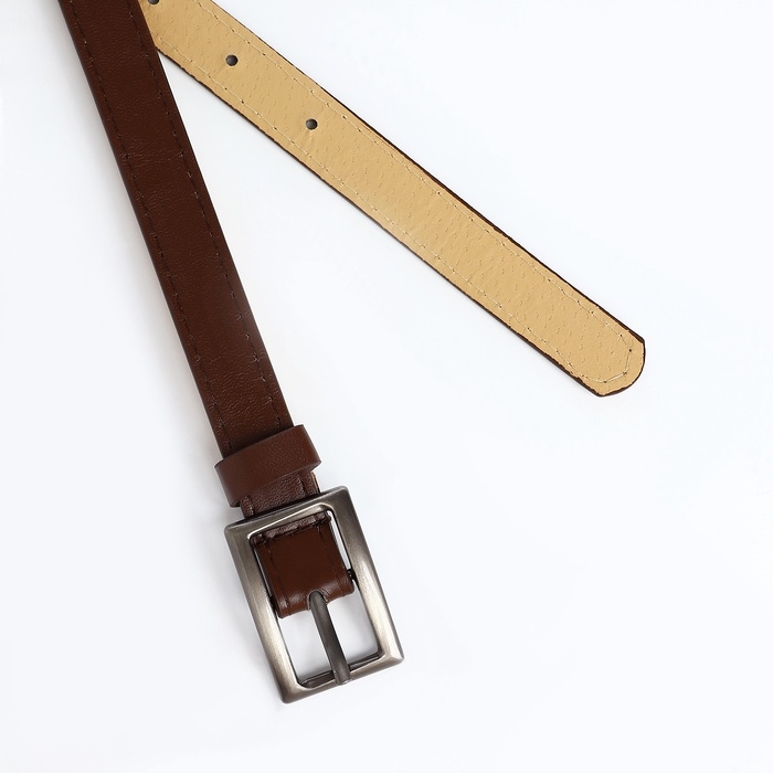 Ремень женский, ширина 1,1 см, пряжка металл, цвет Ремень женский, ширина 1,1 см, пряжка металл, цвет