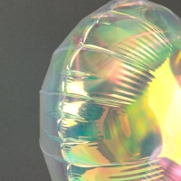 Шар фольгированный 18" «Сердце», цвет прозрачный перламутровый градиент Шар фольгированный 18" «Сердце», цвет прозрачный перламутровый градиент