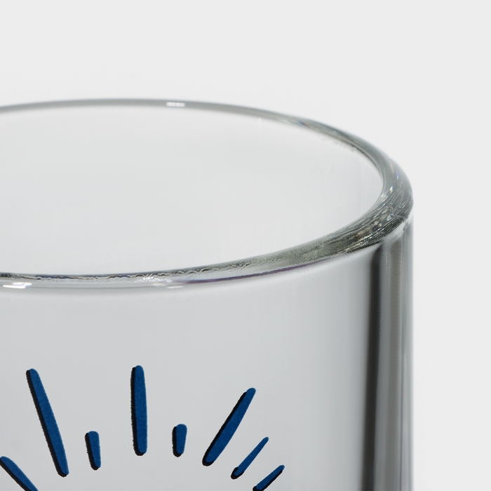 Кружка стеклянная &laquo;Фитнес. Лучший папа&raquo;, 320 мл