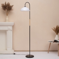 Торшер "Сара" 1х15Вт Е27 черный 44х44х165см