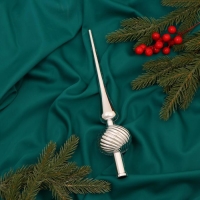 Наконечник "Классика полосы" 28 см, серебро