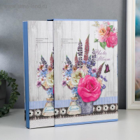 Фотоальбом на 300 фото 10х15 см "Букет в лейке/ведёрке" в коробке МИКС 33,5х23х5,2 см Фотоальбом на 300 фото 10х15 см "Букет в лейке/ведёрке" в коробке МИКС 33,5х23х5,2 см