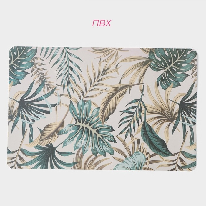 Салфетки сервировочные на стол Доляна Flores, 4 шт, 28&times;43 см