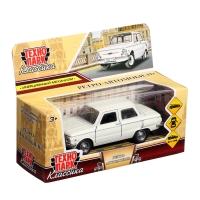 Машина металлическая «Запорожец», инерция, 12 см, белый Машина металлическая «Запорожец», инерция, 12 см, белый