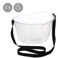 Ёмкость для сбора ягод, 3 л, прозрачная Ёмкость для сбора ягод, 3 л, прозрачная
