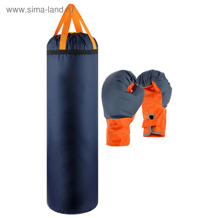 Набор боксёрский детский &laquo;Гигант&raquo;: перчатки, груша, d=25 см, h=80 см, цвета МИКС
