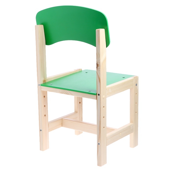 Стул деревянный регулируемый Стул деревянный регулируемый "Зеленый" (0-2)