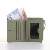 Кошелёк женский на кнопке, цвет зелёный Кошелёк женский на кнопке, цвет зелёный