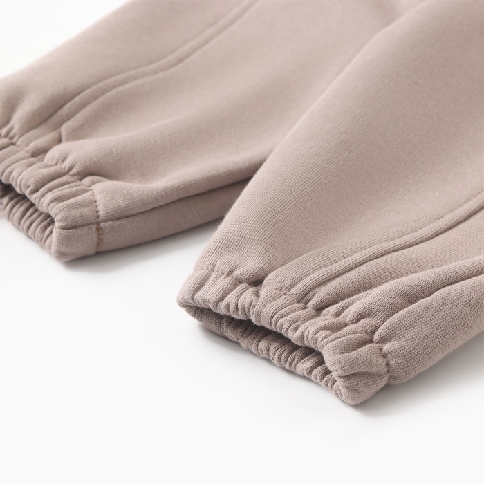 Комплект (свитшот и брюки) детский MINAKU, цвет коричневый, рост 62-68 см