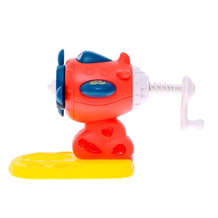 Набор для игры с пластилином &laquo;Веселый самолетик&raquo;, 4 баночки с пластилином, МИКС