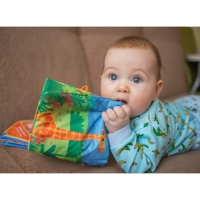 Книжка - шуршалка &laquo;Животные Африки&raquo; 14х16 см, Крошка Я