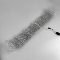 Гирлянда &laquo;Звёздное небо&raquo; 1 &times; 5 м роса, IP44, УМС, серебристая нить, 300 LED, свечение тёплое белое