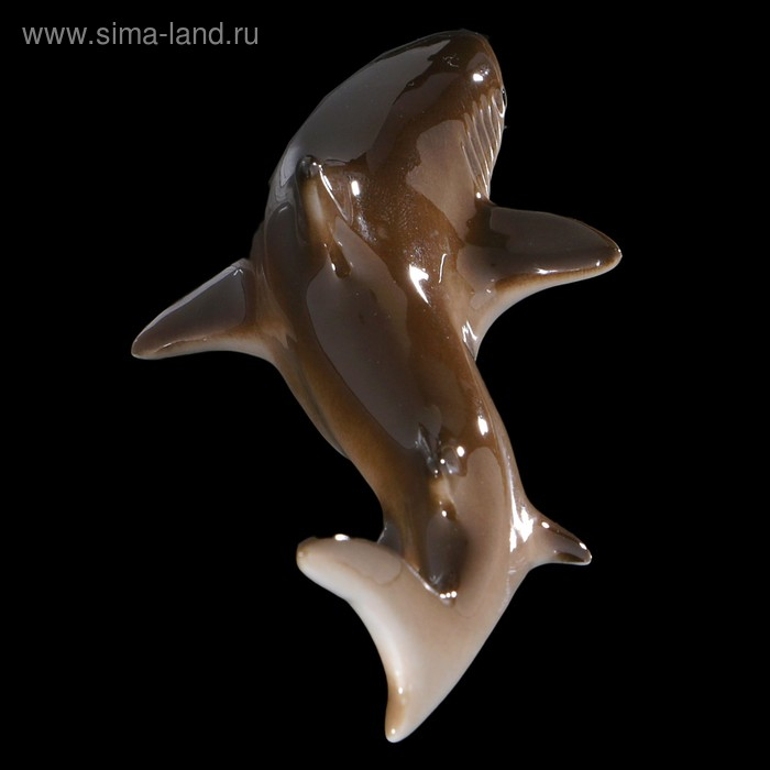 Сувенир &laquo;Акула&raquo;, малая, 14&times;6&times;3 см, ручная работа, фарфор