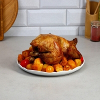 Блюдо «Волна», 25 см, круглое, фарфор, Иран Блюдо «Волна», 25 см, круглое, фарфор, Иран