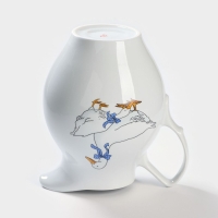 Кувшин фарфоровый «Гуси», 2 л, МИКС Кувшин фарфоровый «Гуси», 2 л, МИКС