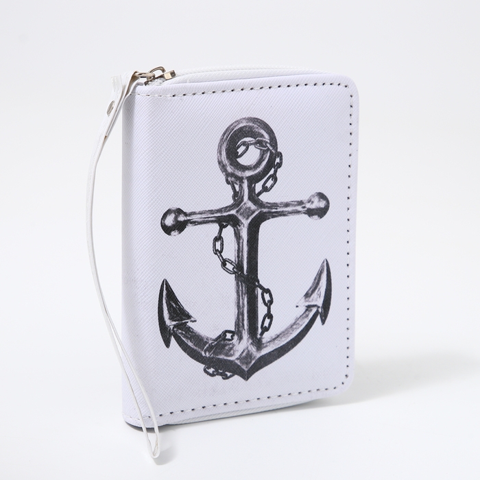 Кошелёк детский на молнии &laquo;Выбражулька&raquo;, цвет белый