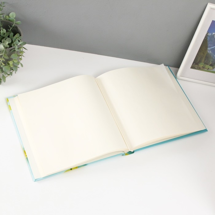 Фотоальбом 30х30 см. 30 листов, Фотоальбом 30х30 см. 30 листов, "Цветы"