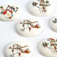 Новый год! Посыпка медальоны сахарная с картинкой микс: «Снеговички», для декора капкейков, торта, напитков, 20 гр Новый год! Посыпка медальоны сахарная с картинкой микс: «Снеговички», для декора капкейков, торта, напитков, 20 гр