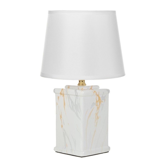 Настольная лампа "Лианн" Е14 40Вт белый 18,8х17,8х30,5 см RISALUX