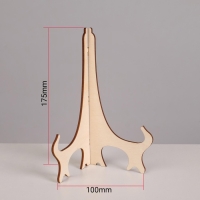 Подставка для тарелок, 10&times;10&times;17,5 см, толщина 3 мм, цвет бежевый