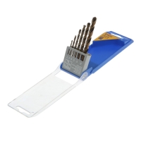 Набор сверл по металлу ТУНДРА, HSS, полированные, цилиндр. хвост., 2-3-4-5-6-8 мм, 6 шт. Набор сверл по металлу ТУНДРА, HSS, полированные, цилиндр. хвост., 2-3-4-5-6-8 мм, 6 шт.