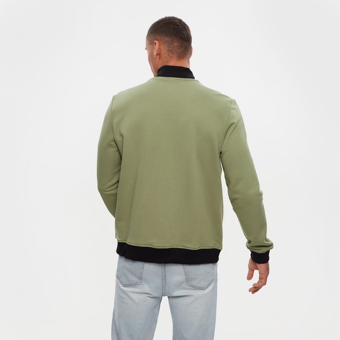 Толстовка на молнии President, размер M, цвет хаки