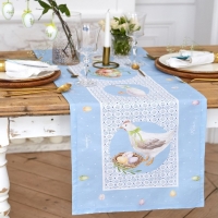 Дорожка на стол &laquo;Пасхальные радости&raquo; 40х146 см, 100% хл, саржа 190 гр/м2