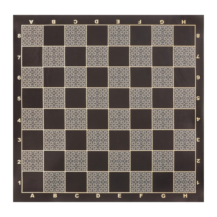 Шахматное поле 39 х 39 см Шахматное поле 39 х 39 см "Арт деко", винил