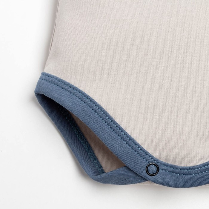 Боди Крошка Я Боди Крошка Я "Мишка", рост 74-80 см, серый