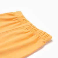 Комплект для мальчика "Геометрические фигуры" (футболка/шорты), цвет белый/оранжевый, рост 110-116 см Комплект для мальчика "Геометрические фигуры" (футболка/шорты), цвет белый/оранжевый, рост 110-116 см