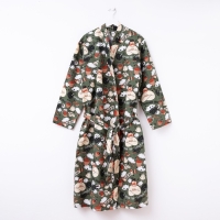 Халат мужской удлиннный Этель "Генеральская банька" размер 46-48, вафля 200г/м2, 100% хлопок