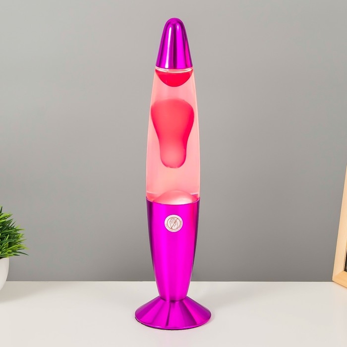 Светильник "Фиолетовая ракета" Е14 h=35см