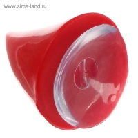 Аксессуар на мотоциклетный шлем, Рог, красный Аксессуар на мотоциклетный шлем, Рог, красный
