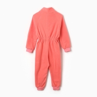 Комбинезон флисовый, цвет персиковый, рост 98-104 см Комбинезон флисовый, цвет персиковый, рост 98-104 см
