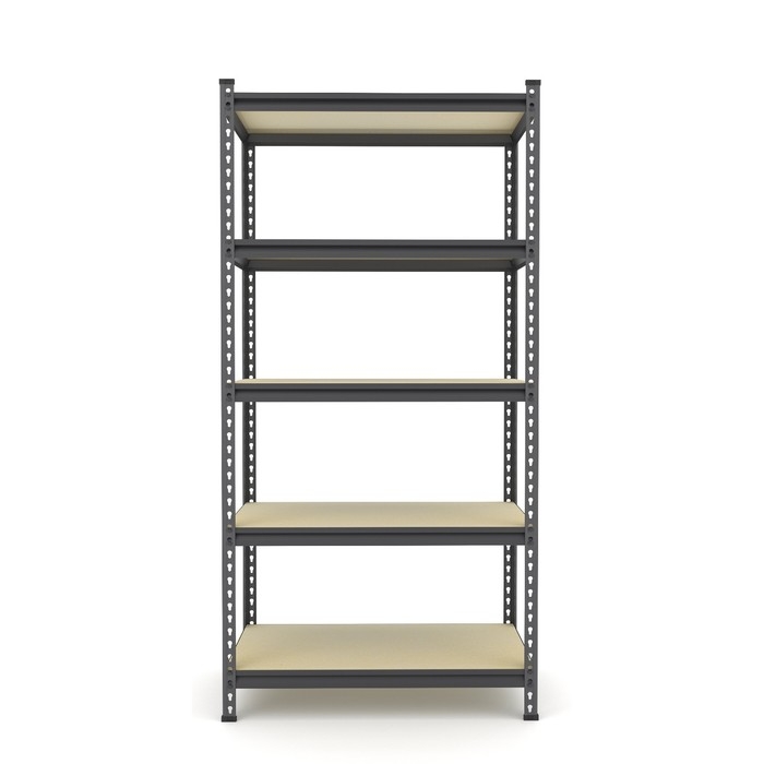 Стеллаж "Everest Beamy Simple-D16" нагрузка на полку - 250 кг, 180 х 90 х 40 см