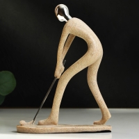 Статуэтка полистоун &laquo;Игрок в гольф&raquo; 18 х 6 х 24 см