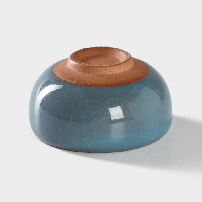 Пиала керамическая &laquo;Лунный камень&raquo;, 35 мл, цвет МИКС